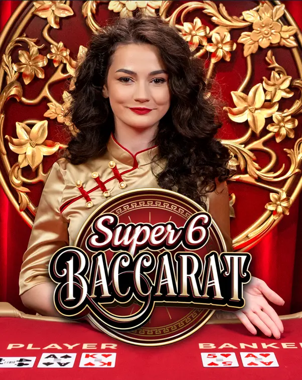 Super 6 baccarat